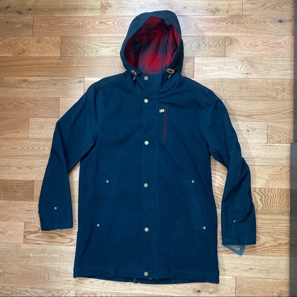 NWT Pendleton Men’s BlackHawk Hooded Canvas Autumn Jacket